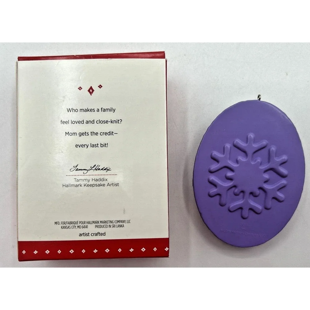2015‎ Hallmark Here's To Mom Keepsake Ornament U67
